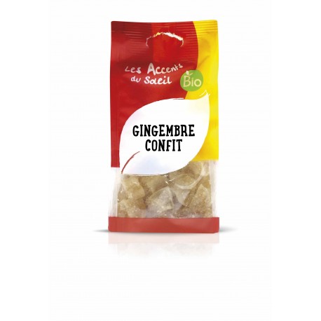 Gingembre confit chine 125g