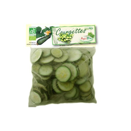 Courgettes rondelles 450g