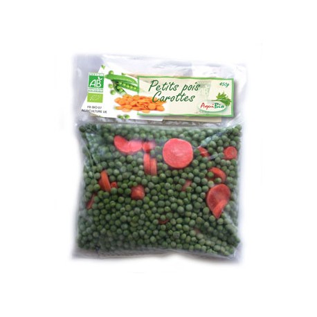 Petits pois carottes 450g