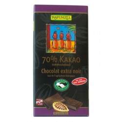 Chocolat extra noir 70% 80g