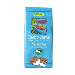 Chocolat lait creme de coco 100g