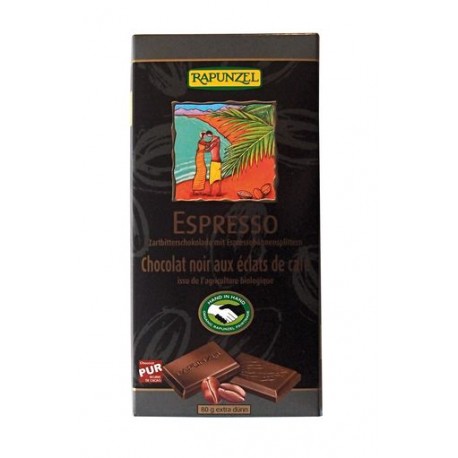Chocolat noir espresso 80g