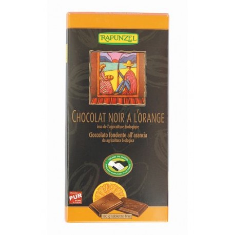 Chocolat noir orange 100g