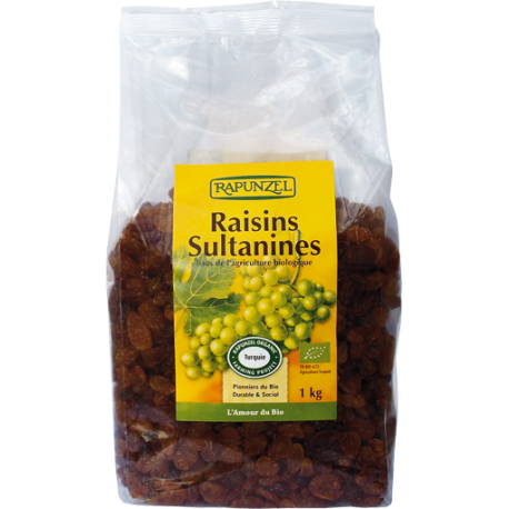 Raisins secs sultanines 500 gr