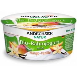 *yaourt crème mangue/vanille 150 gr