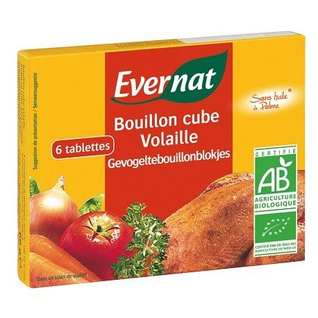 Bouillon cube volaille 60g