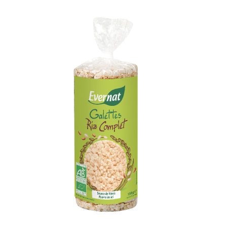 Galettes riz complet 130g
