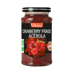 Vb purée cranberry fraise acerola 290gr