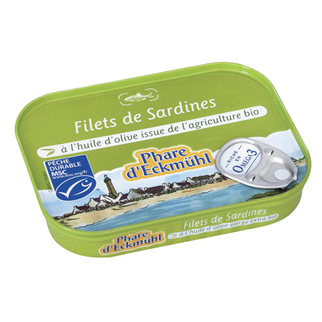 Filets de sardines 100g