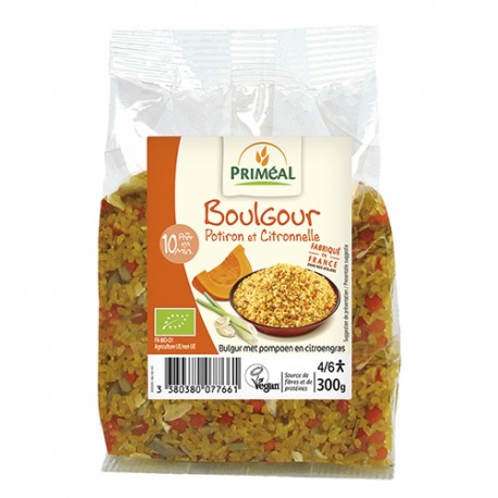 Boulgour potiron citronelle 300 gr