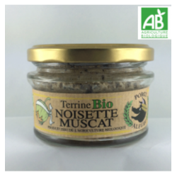 Terrine noisette/ muscat 110 gr