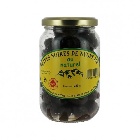 Olives noires "nyons" 220g