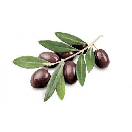 Vrac olives noi. herb. avec noyau 3.8 kg net