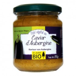 Pat. veg. caviar aubergine 200g