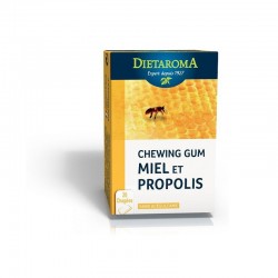 Chewing gum miel propolis