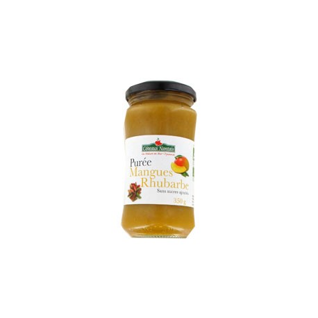 Puree pom' rhubarbe 360g