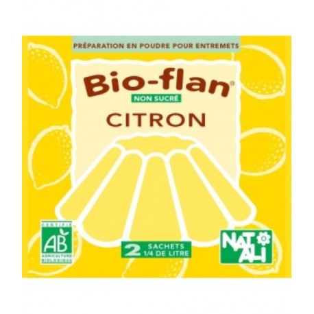 Bioflan citron prep. /flan ss sucr. 7g