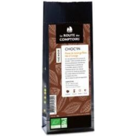 The noir choc in /feves de cacao