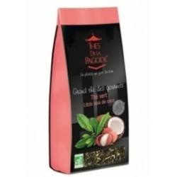 The vert litchi noix de coco 110 gr