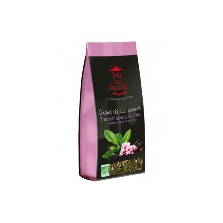 The vert sencha vanille fl. cerisier 110g