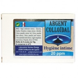 Ovules argent colloidal 6 ov