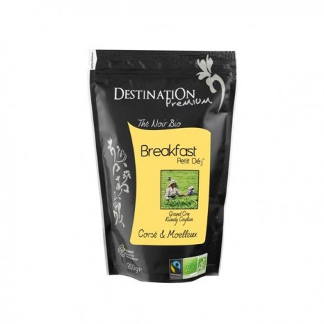 THÉ NOIR "BREAKFAST PETIT DÉJ" FBOP CEYLAN 200G