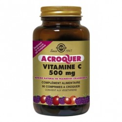 Vitamine c a croquer gout framboise cramb 90 tab