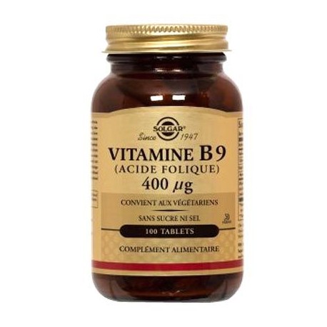 Vitamine b9 400 µg (acide folique)