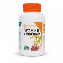 Vitamines et mineraux 438 mg 120 gel