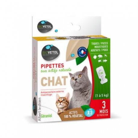 Pipette chat- x3 