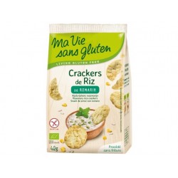 Crackers de riz au romarin 40 gr