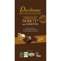Chocolat noir noisette tradition 180g