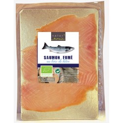 *saumon fume bio 2tr/ 100 gr