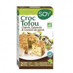 *croc tofu chèvre épinard pavot 2x100g