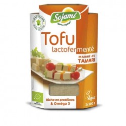 *tofu lactofermenté mariné au tamari 2x100gr