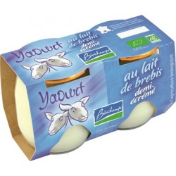 *yaourt brebis nature 1/2 ecreme 2x12cl